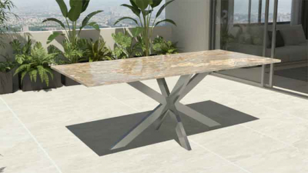 Granit Gartentische modern