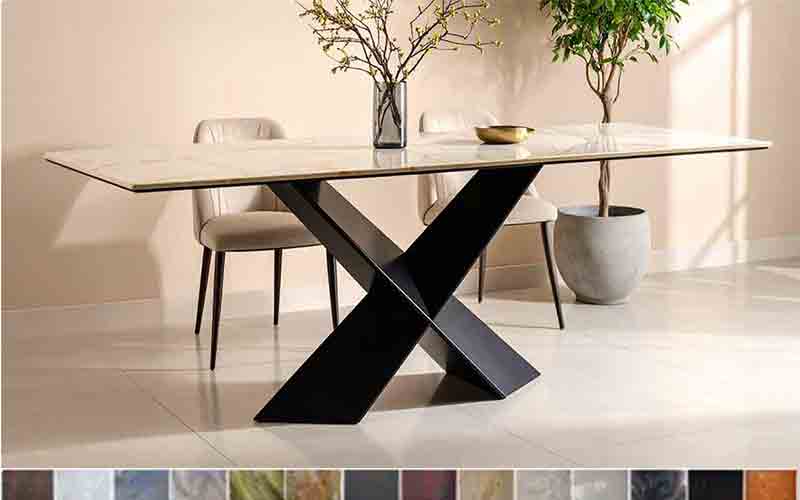 Esstisch modern - Venum in elegantem Design in vielen Farben nach Wahl online bestellen