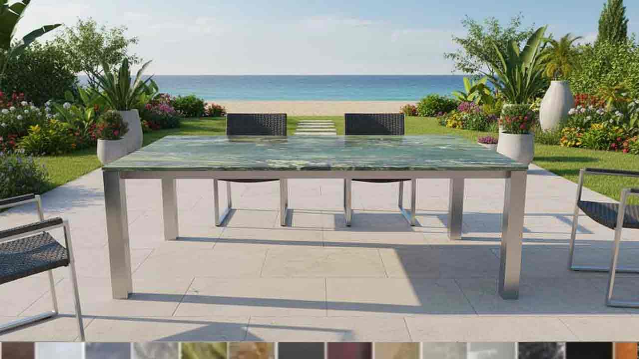 Wetterfester Gartentisch Caicos 40 Farbeb online konfigurieren