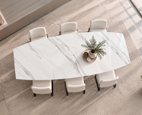 Esstisch Keramik und Silestone online konfigurieren